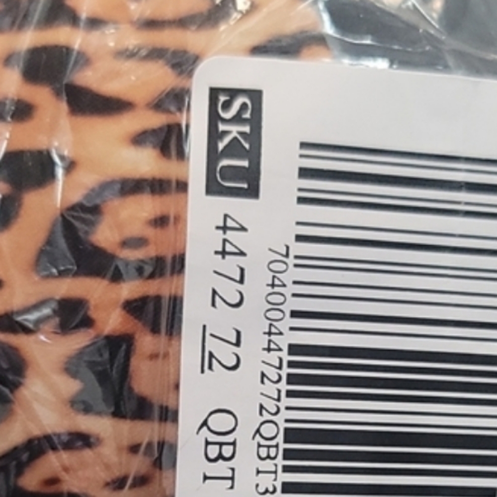 Victoria's secret Malta bandeau LEOPARD bikini swim top 34B - Picture 2 of 3